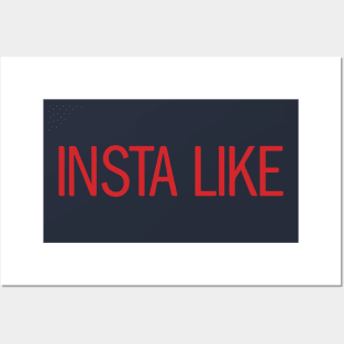 Insta Like Posters and Art